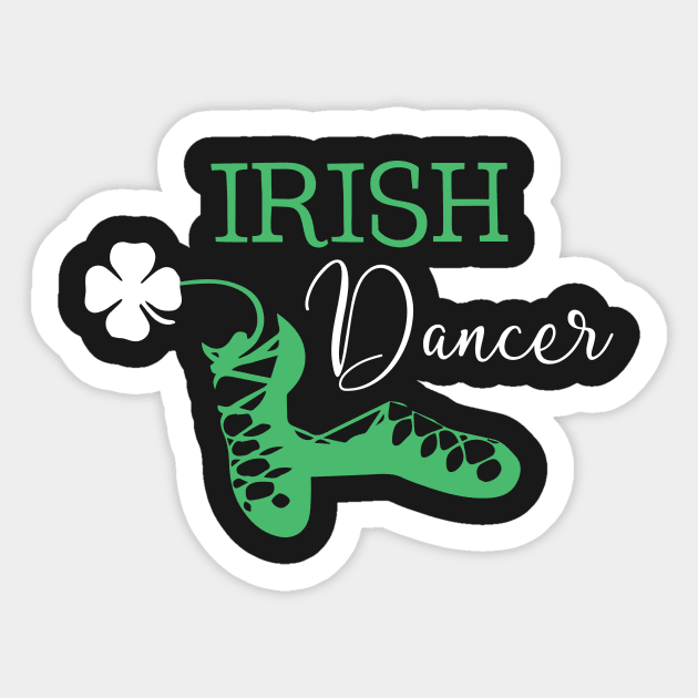 Irish Dancer Shamrock Dancing Sticker by GDLife